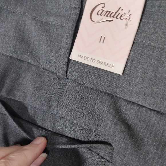 Candie's Gray Dress Pants Size 11 BRAND NEW With Tags - Picture 12 of 16